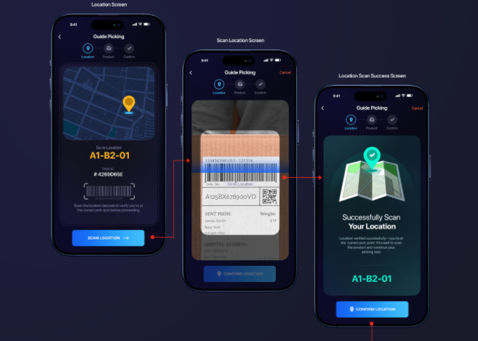 Package Delivery Screen